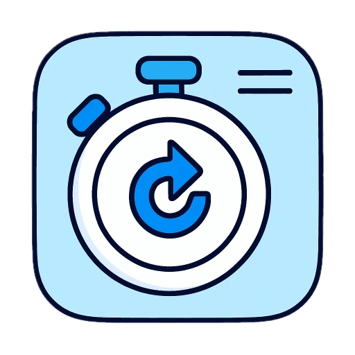 Fast and customizable icon